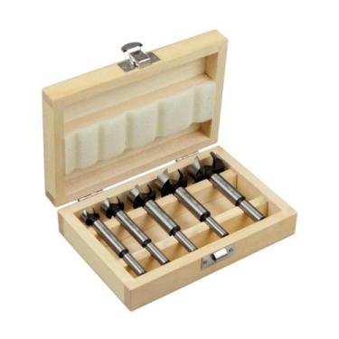 Imagem de Kit de Fresas Forstner para Madeira de 10 a 35mm 5 Peças 704405 Sparta