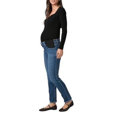 Imagem de PAIGE Jeans feminino para gestantes Cindy, Arpejo, 32 Normal