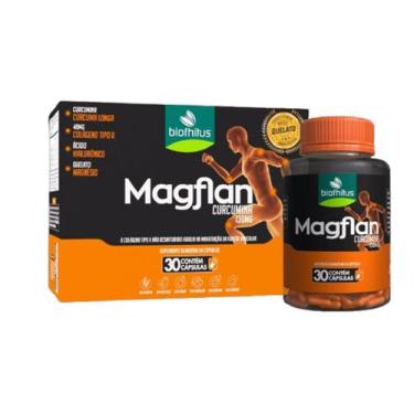 Imagem de Magflan Curcumina, Quelato Magnesio, Colageno Tipo 2 30 Cap - Biofhitu