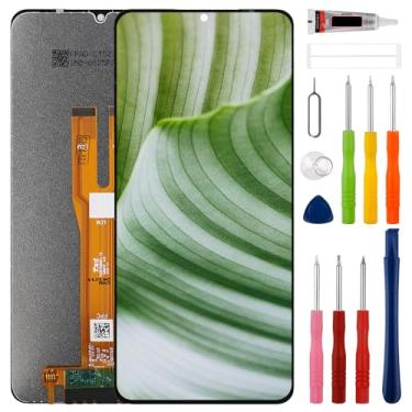 Imagem de SWARK Novo conjunto de digitalizador de tela sensível ao toque LCD para Galaxy A06 SM-A065F SM-A065F/DS SM-A065M SM-A065M/DS Touch Screen Digitalizador Assembly Display LCD com kit de ferramentas de