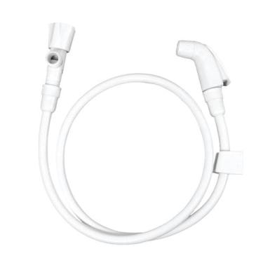 Imagem de Ducha Higiênica Banheiro Branca Plástico ABS 135cm Gold Sand