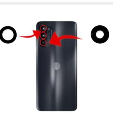 Imagem de Lente Da Câmera Para Moto G52