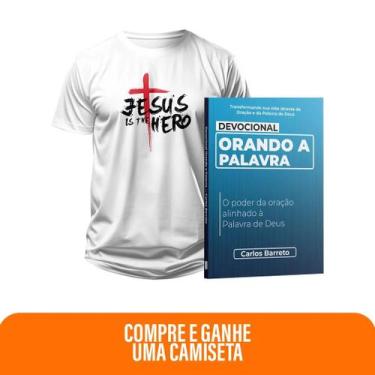 Imagem de Kit Expressão da Palavra  Devocional Orando a Palavra + Camiseta Crist