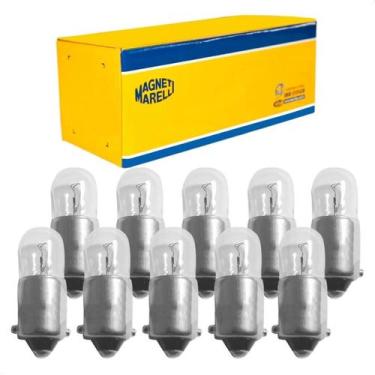Imagem de Kit 10 Lampadas T4w 69 12v 4w Ba9s Magneti Marelli