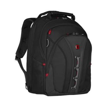 Imagem de Wenger Legacy Laptop-Rucksack, Notebook bis 16 Zoll, 21 l, Damen Herren, Business Uni Schule Reisen, Schwarz/Grau, 600631