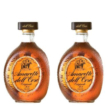 Imagem de Licor Fino de Amêndoa Stock Amaretto Dell`Orso 700ml 2un
