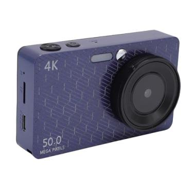 Imagem de Câmera Digital 4K de 50mp Com Câmera de Zoom Digital 16x, Tela de 2,8 Polegadas, Vários Filtros Enchem Luz para o Campus, Suporte até 128g de Cartão de Memória (Azul)