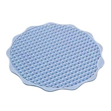 Imagem de Zialofi Acuppoint tapete de massagem Papada de massagem Banheiro dobrável tapete de acupressão tapete de massage, Azul