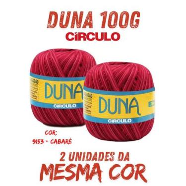 Imagem de Fio duna circulo 100g kit com 2 un, 9153 - CABARÉ