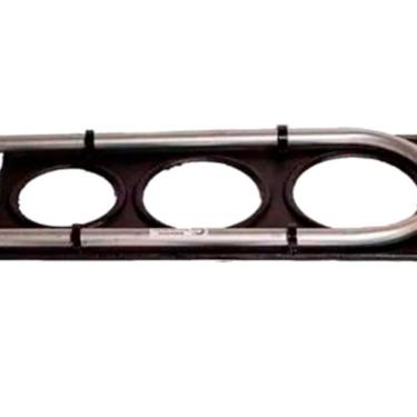 Imagem de Chapa Fogão Lenha Serpentina Cano Ferro 3 Furos