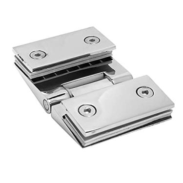 Imagem de Dobradiça da Porta de Vidro, 304 Armário de Porta de Vidro de Aço Inoxidável Mostra a Parte de Substituição da Porta do Chuveiro da Porta do Chuveiro, Dobradiça de Porta de