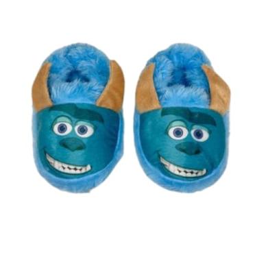 Imagem de Pantufa Sullivan Monstros S.A Pelúcia Premium Conforto e Estilo Divertido (Azul, BR, Adulto, Faixa Numérico, 37, 39)