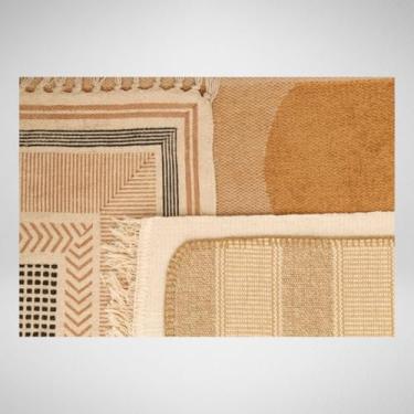 Imagem de Tapete Entrada de porta Emborrachado Antiderrapante 45 x 65cm (Textil)