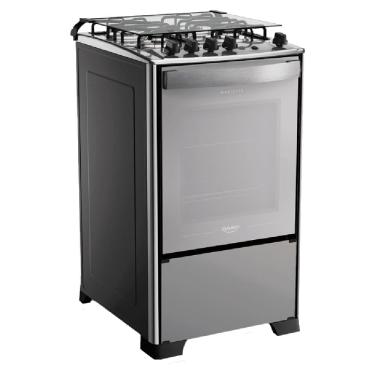 Imagem de Fogão a Gás Dako Magister Inox Style 4 Bocas Mesa Inox - Bivolt