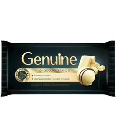 Imagem de Chocolate Genuine Branco barra 1kg