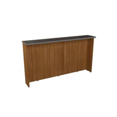 Imagem de Bancada Ilha Cozinha PH 3069 Denver 200cm Freijo Rocks/Grafito Chess - Herval