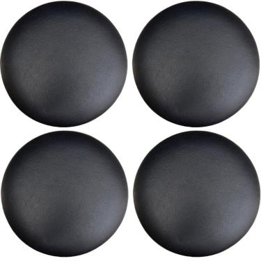 Imagem de Kit 04 Assentos Redondo Preto 30 Cm