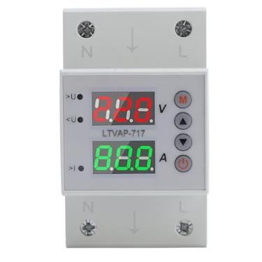 Imagem de Zerodis Protetor Corrente de Tensão Multifuncional Ajustável para Proteção contra Excesso de Tensão de Sobrensidade e Gerenciamento de Energia Multiuso para Uso Doméstico