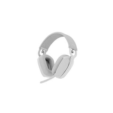 Imagem de Headset Sem Fio Logitech Zone Vibe 100, Drivers 40 mm, USB, Bluetooth, PC, Mobile, Branco - 981-001218