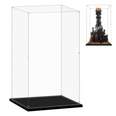 Imagem de LILIKAKA Vitrine De Acrílico Para Lego 10333 O Senhor Dos Anéis: Barad-Dûr, 49 X 34 85 Cm (19,29 13,38 33,46 Polegadas), Proteja Seus Itens Colecionáveis Da Poeira Com Uma Transparente
