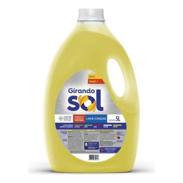 Imagem de Detergente Liquido Girando Sol Neutro Bombona com 5L
