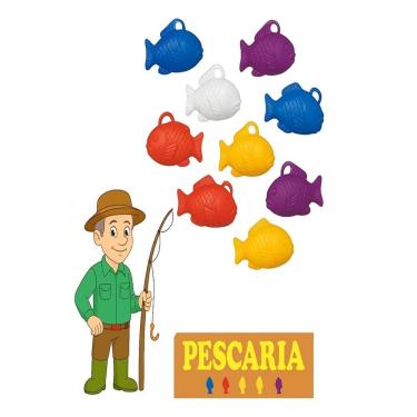 Imagem de 10 Peixes Pescaria Festa Junina Quermesse Jogo Infantil