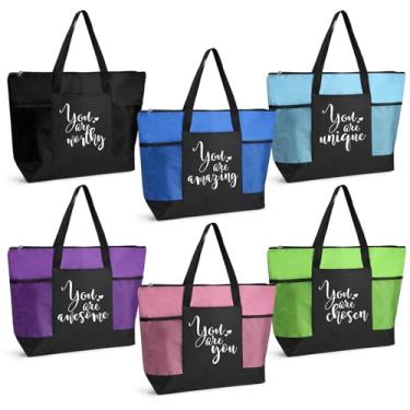 Imagem de Clysee 6 peças de presentes de semana de agradecimento a granel para mulheres, professoras, empregadas, equipe de funcionários, Cores mistas., approx. 17.7 x 12.6 x 4.3 inches/ 45 x 32 x 11 cm