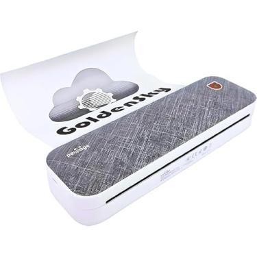 Imagem de Impressora Térmica A4 Peripage Bluetooth Portátil Tatuagem Documentos sem fio USB compatível Android IOS (GS-A40)
