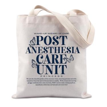 Imagem de Bolsa de presente para unidade de cuidados pós-anestesia PACU Nurse Anesthesiologists Gift PACU Nursing Appreciation Tote Bag, Unidade de cuidados, 0