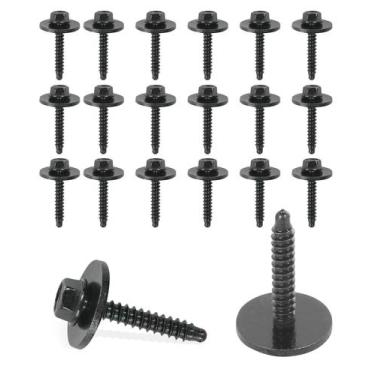 Imagem de Parafusos de carro da likeho 20 PCS Splash Shield Fender Liner Bolt - 