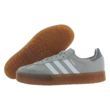 Imagem de adidas Tênis feminino Sambae, Goma cinza e branca, 38