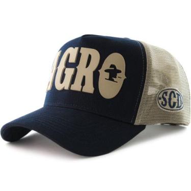 Imagem de Boné Sacudido's - Agro - Azul Marinho - Sacudidos