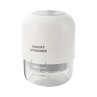 Imagem de Generic Coador para iogurte, filtro para leite de soja, utensílios de cozinha, filtro de de frutas ajustável com 4 engrenagens para leite grego espesso, Branco