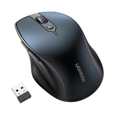 Imagem de Mouse Bluetooth Sem Fio Ugreen Sensor 4000dpi 2,4g Azul