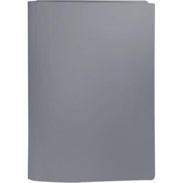 Imagem de Pasta Classificador Rápido Plástica com Grampo Cinza Pacote com 10 - D