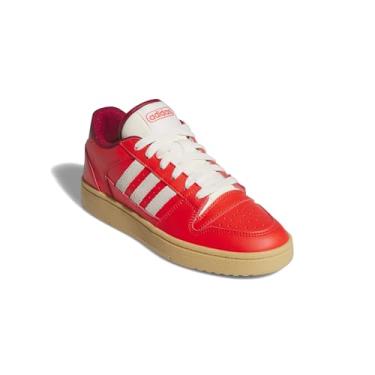 Imagem de adidas Tênis feminino Break Start, Vermelho brilhante/branco creme/cor do fornecedor, 34