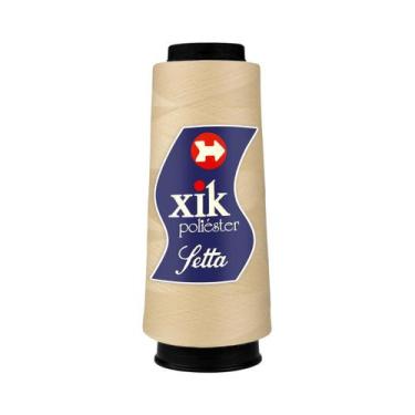 Imagem de Linha para costura setta xik 120 poliéster 2000 jardas - cor 0162 à 04