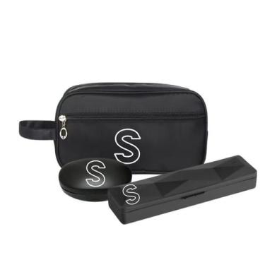 Imagem de Necessaire, Porta Escova e Saboneteira Personalizado Inicial - Mormino