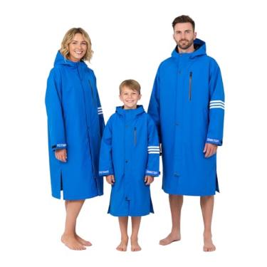 Imagem de Owntop Parca de natação quente à prova d'água parca de natação quente para crianças jovens adultos - Poncho de surfe à prova de vento grande - roupão masculino e feminino