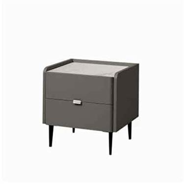 Imagem de Mesa de cabeceira mesa de cabeceira multifuncional para quarto mesa de cabeceira para armazenamento (cor: B)