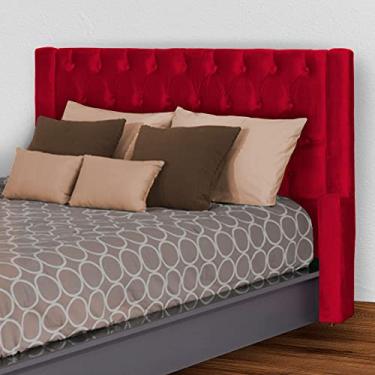 Imagem de Cabeceira Para Cama Box Super King 195 cm Emma Luxo Veludo - S.A Móveis