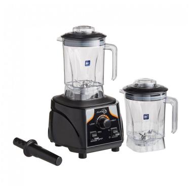 Imagem de Liquidificador Industrial AvaMix BX1000V2J 3,55 cv com Controle de Alternância, Velocidade Variável e 2 Recipientes de 1,4 Litros Tritan