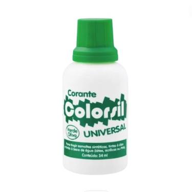 Imagem de Corante Liquido Verde Oliva 34Ml Colorsil