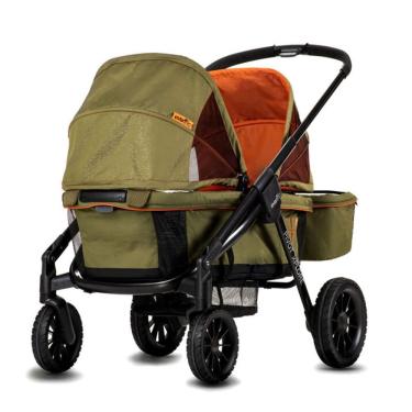 Imagem de Carrinho de Bebê Pivot Xplore Duplo para Passeio com Rodas Off Road, EVENFLO 19132264, Verde