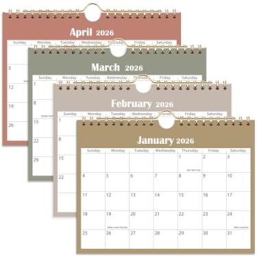 Imagem de Riobat Mini Wall Calendar 2024-2025,6''x8'' Small Hanging Calendar, Small Calendar from July 2024 to December 2025, Mini Calendar 2024-2025 for Wall, Desk, Bulletin Board or Fridge…