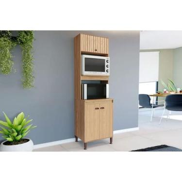 Imagem de Paneleiro De Cozinha Torino C- 3 Portas 63cm Mel - Movelbento