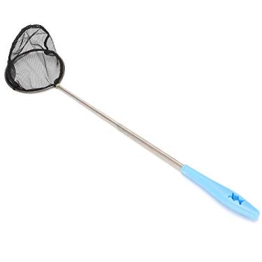 Imagem de Phefop Rede de Peixes de Aquário, Alça Telescópica de Aço Inoxidável, Rede de Malha Fina para Camarão Betta Em Tanques de Peixes (Redondo)