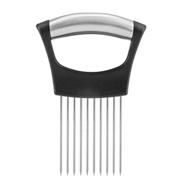 Imagem de Tnfeeon Chegen Solder Solless Slicer Slicer Chopper Seguro para Frutas e Vegetais Cortando Prata