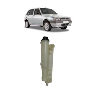 Imagem de Caixa Plástica Lateral De Radiador Uno C/ Resvatório Modelo Valeo - Su