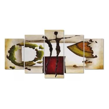 Imagem de Quadros Decorativos Abstrato para Escritório – Arte Moderna e Elegante, Perfeita para Transformar Seu Ambiente de Trabalho com Cores Vibrantes, Design Criativo e Estilo Contemporâneo